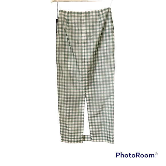Jil Sander Gingham “Leica” Midi Pencil Skirt size 34 eu - Picture 6 of 8
